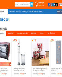 Mẫu website bán hàng