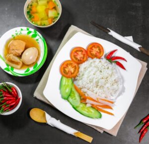 Cơm Thịt Kho Đậm Đà – Hương Vị Quê Hương Nồng Ấm