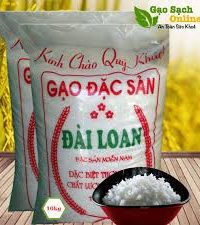 Gạo Thơm Đài Loan Thơm Dẻo ngọt cơm (bao 10kg)
