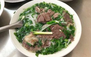Phở bò tái nạm