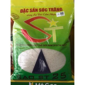 Gạo ST25 Sóc Trăng (dẻo mềm)